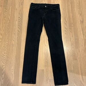 J Brand pencil leg black (jet) jeans size 30 women’s 10
